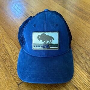 The North Face buffalo patch trucker hat mesh adjustable snapback baseball cap